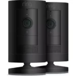 RING Stick Up Cam Battery (3rd Gen) - Twin Pack, Black